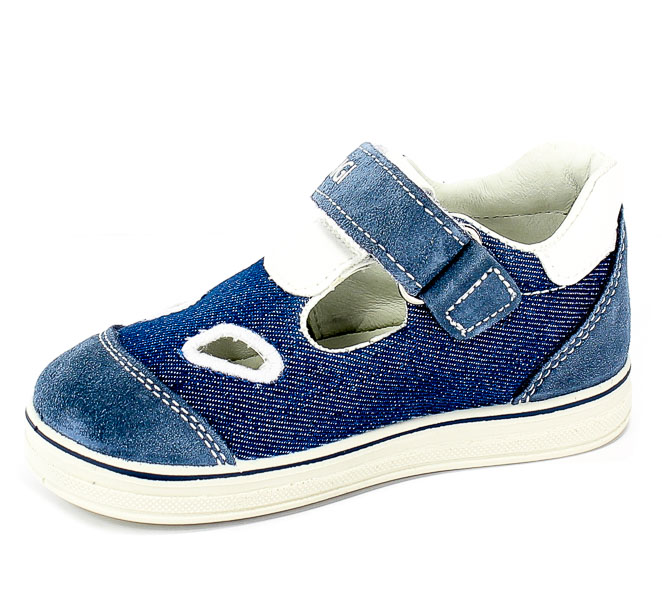 Półbuty Letnie Primigi 3374100 Scamosc/T.Jeans/Azzu r.18-24