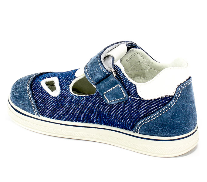 Półbuty Letnie Primigi 3374100 Scamosc/T.Jeans/Azzu r.18-24
