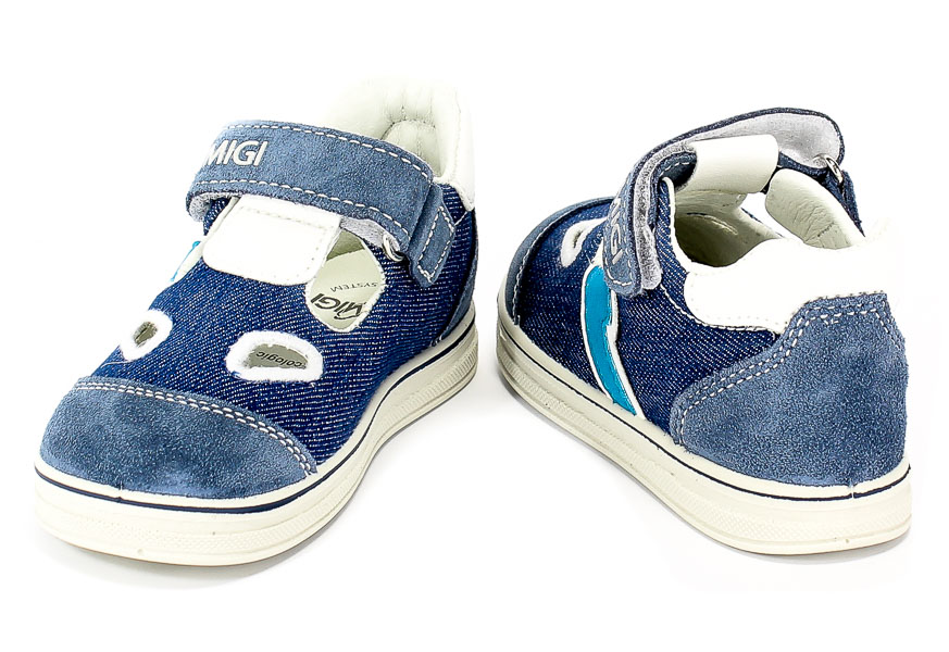 Półbuty Letnie Primigi 3374100 Scamosc/T.Jeans/Azzu r.18-24