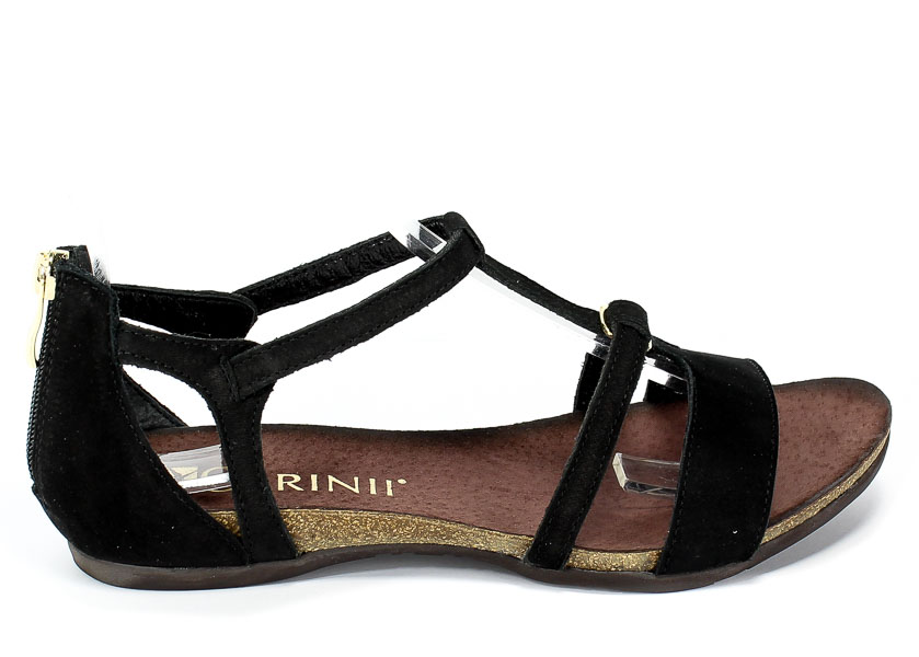 Sandały Carinii B5017-360-000-000-B02 Czarny