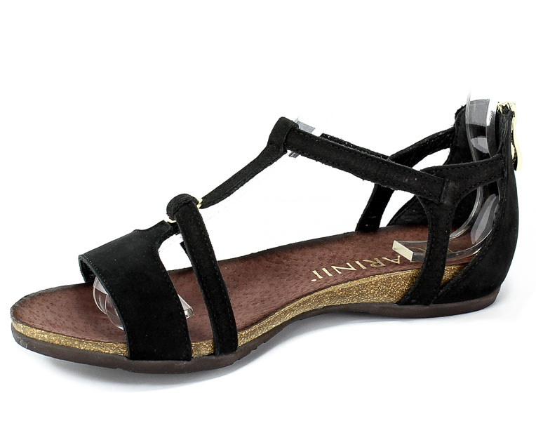 Sandały Carinii B5017-360-000-000-B02 Czarny