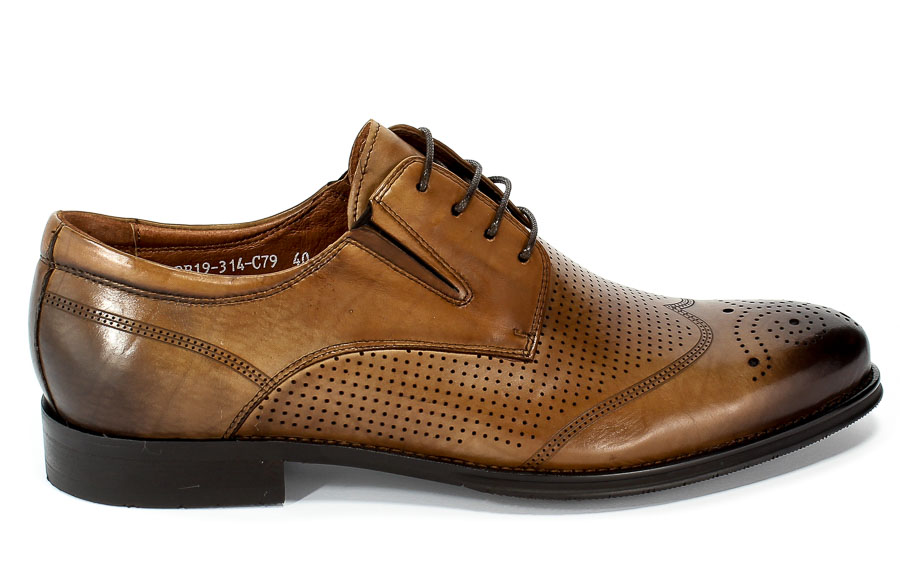 Półbuty Brooman John Doubare DB19-314-C79 Brown