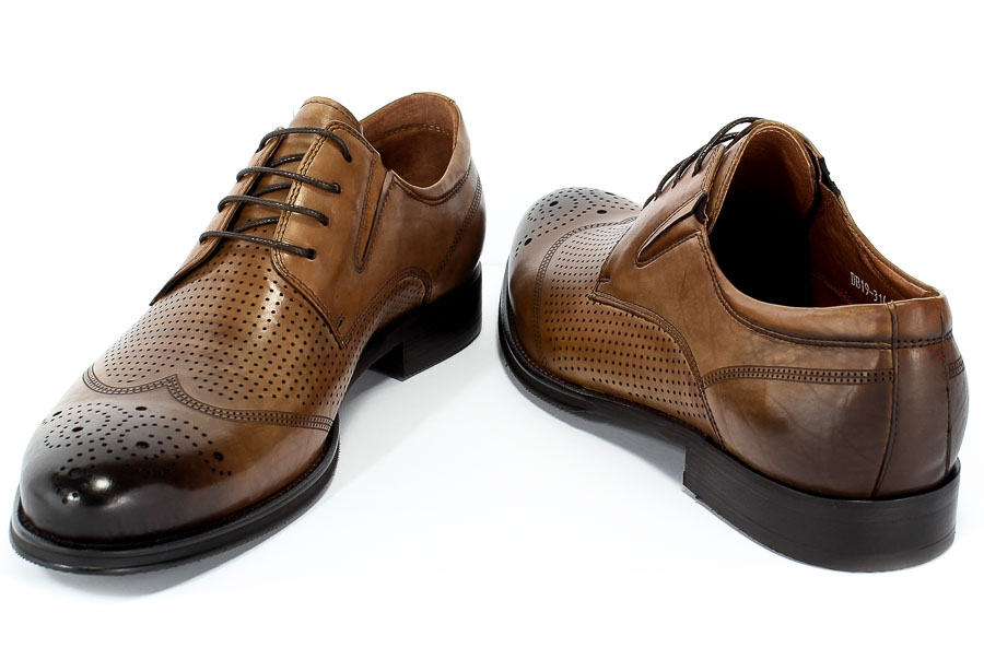 Półbuty Brooman John Doubare DB19-314-C79 Brown