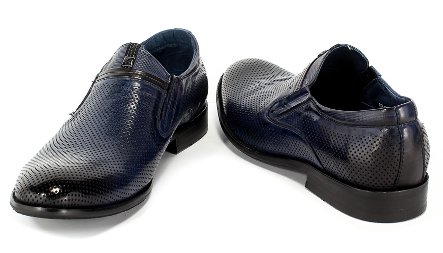 Półbuty Brooman John Doubare Q13-S13-B10 Blue