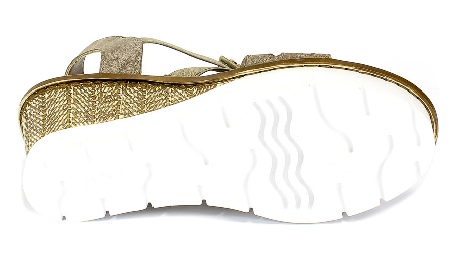 Sandały Rieker 65596-64 Beige