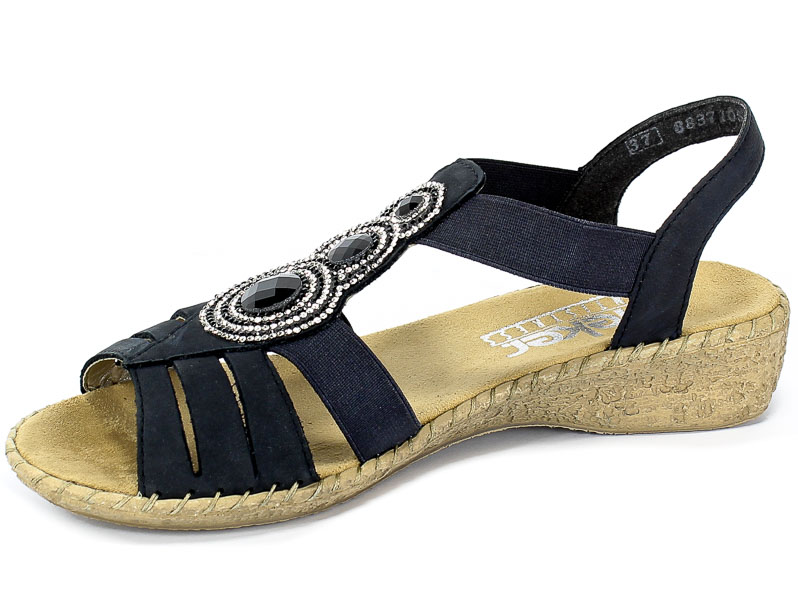 Sandały Rieker 61659-14 Blue
