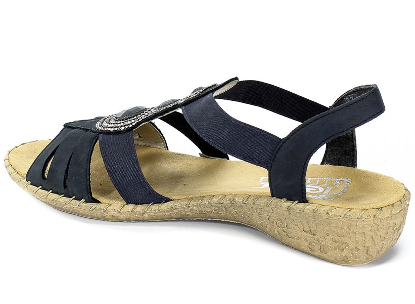 Sandały Rieker 61659-14 Blue