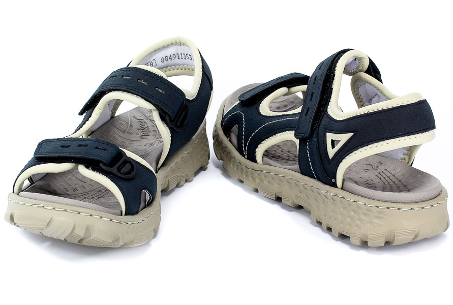 Sandały Rieker 67866-14 Blue Combination