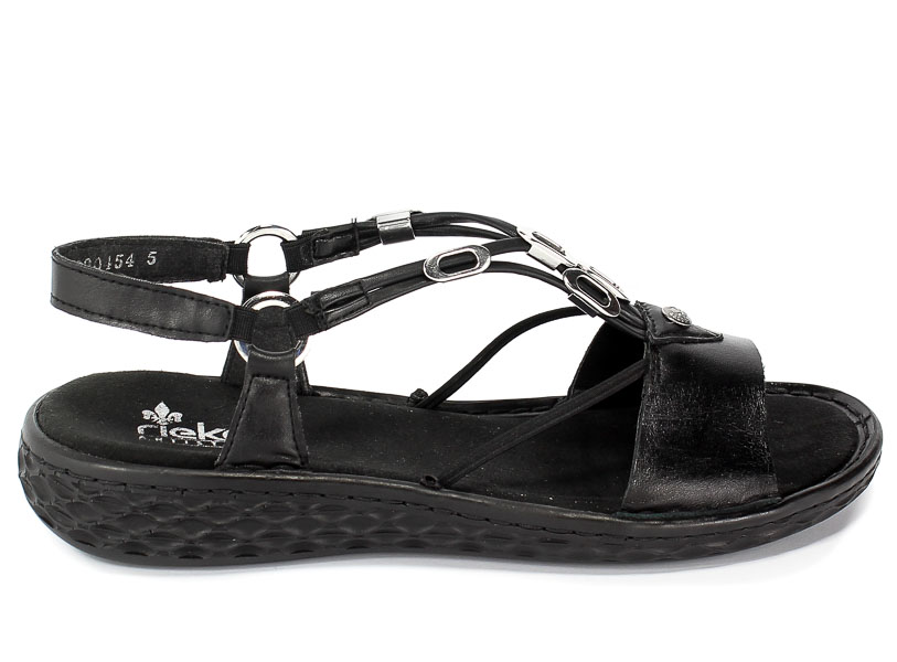 Sandały Rieker V22L9-00 Black