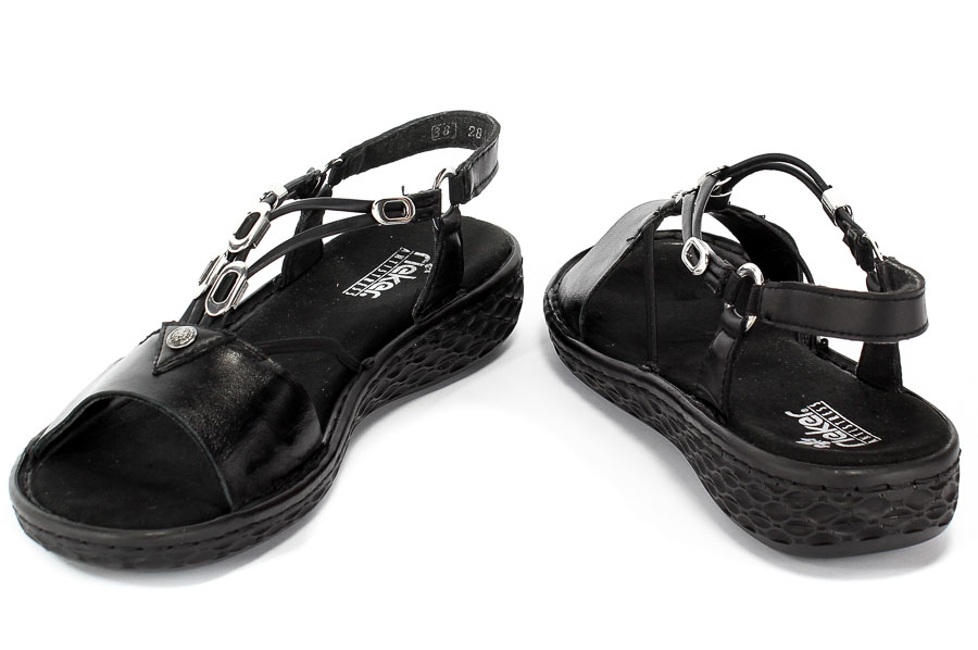 Sandały Rieker V22L9-00 Black