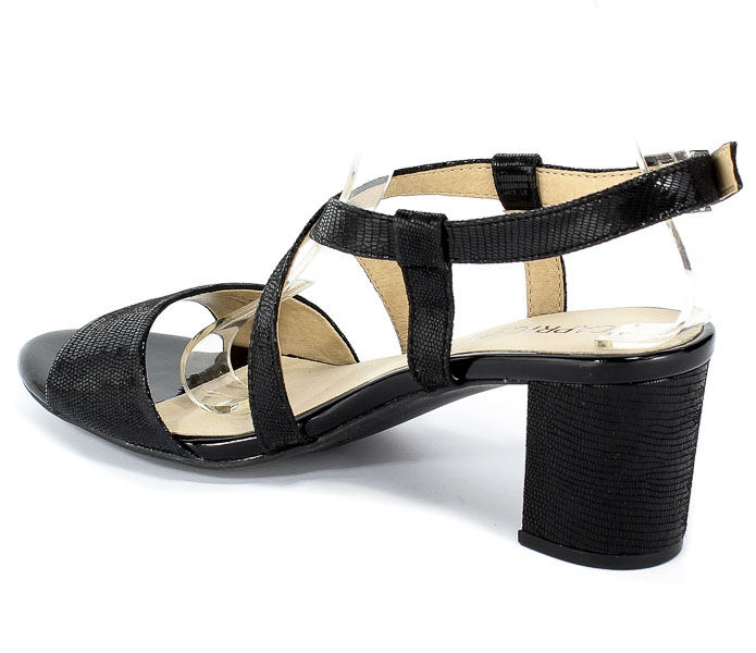 Sandały Caprice 9-28300-22 010 Black Reptile