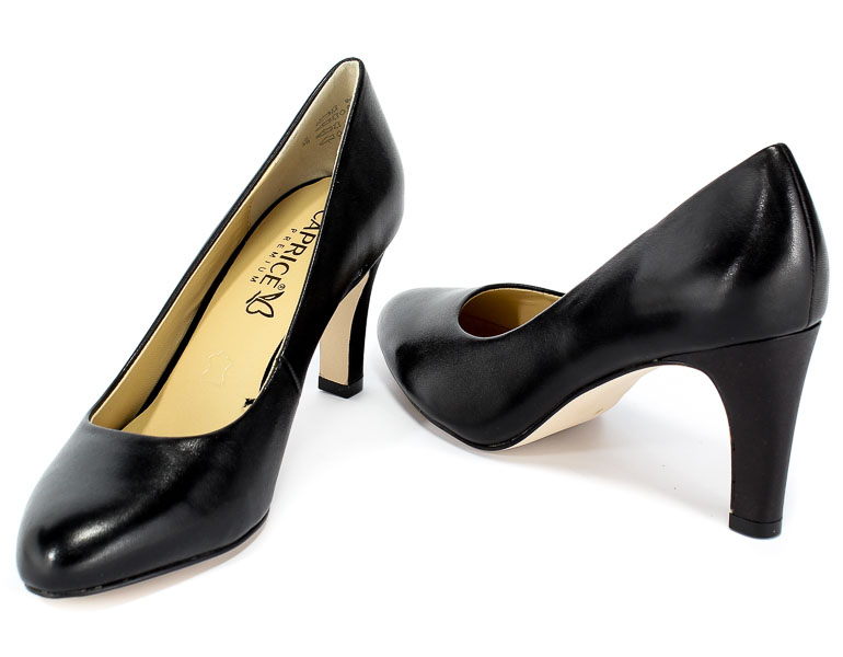 Czółenka Caprice 9-22400-22 022 Black Nappa