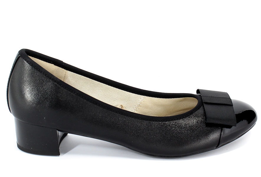 Czółenka Caprice 9-222307-22 055 Black/Black