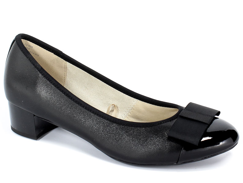 Czółenka Caprice 9-222307-22 055 Black/Black