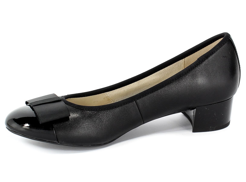 Czółenka Caprice 9-222307-22 055 Black/Black