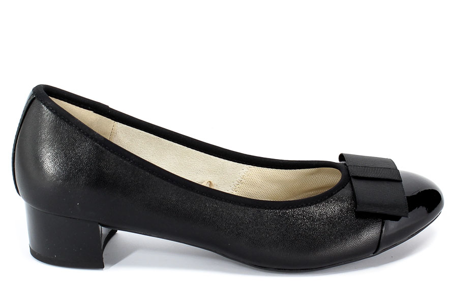 Czółenka Caprice 9-222307-22 055 Black/Black