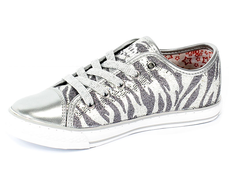 Półbuty Primigi 3455611 Glitter Pu Stam/Arge r.24-39