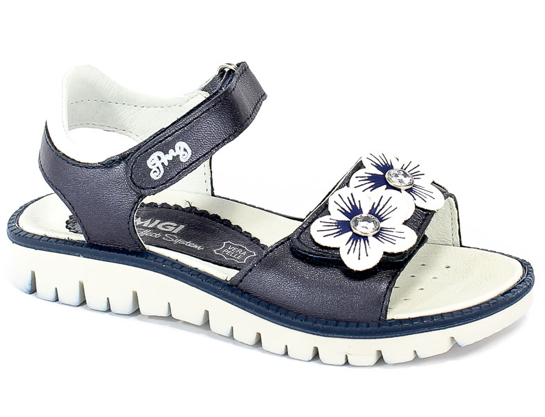 Sandały Primigi 3390911 Capra Lam/S.Nap/Blu r.36-40
