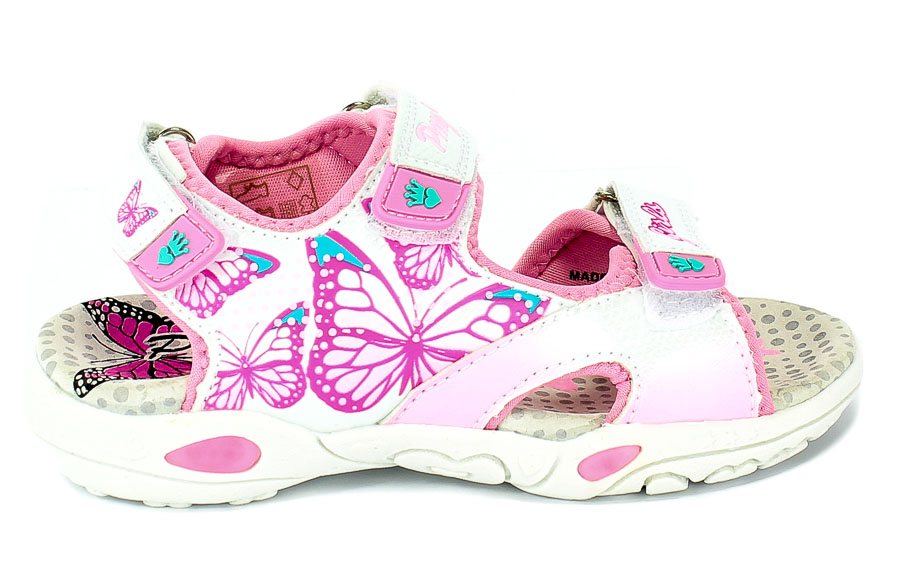 Sandały Primigi 3462700 Pu Patent Stamp/Bian r.24-35