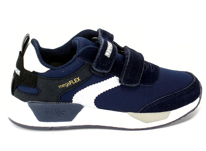 Półbuty Primigi 3454633 Suede/T.Spandex/Navy r.24-39