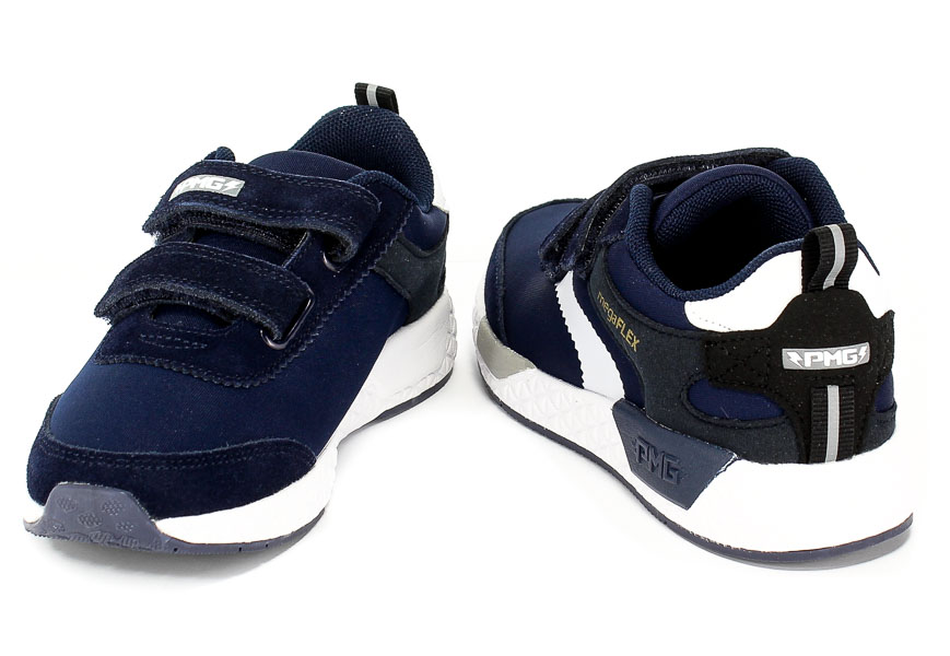 Półbuty Primigi 3454633 Suede/T.Spandex/Navy r.24-39