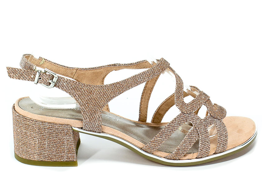 Sandały Marco Tozzi 2-28222-32 592 Rose Metallic