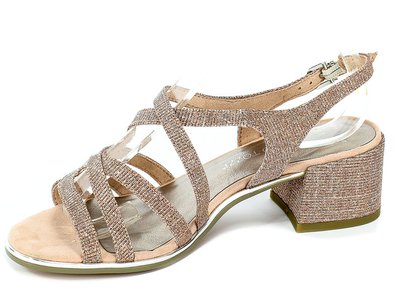 Sandały Marco Tozzi 2-28222-32 592 Rose Metallic
