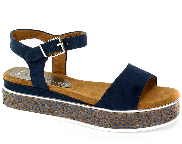 Sandały Marco Tozzi 2-28740-32 805 Navy