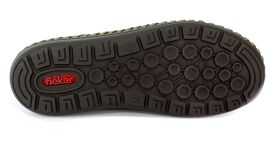 Półbuty Letnie Rieker B2477-14 Blue