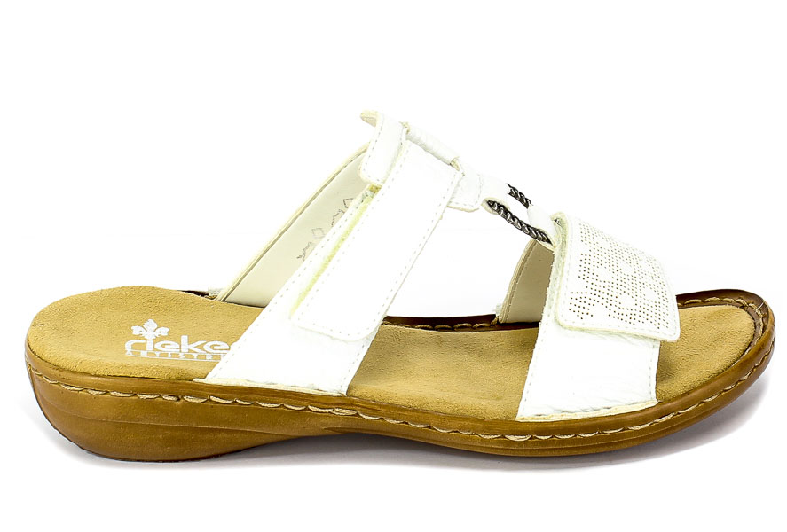 Klapki Rieker 60885-80 Weiss