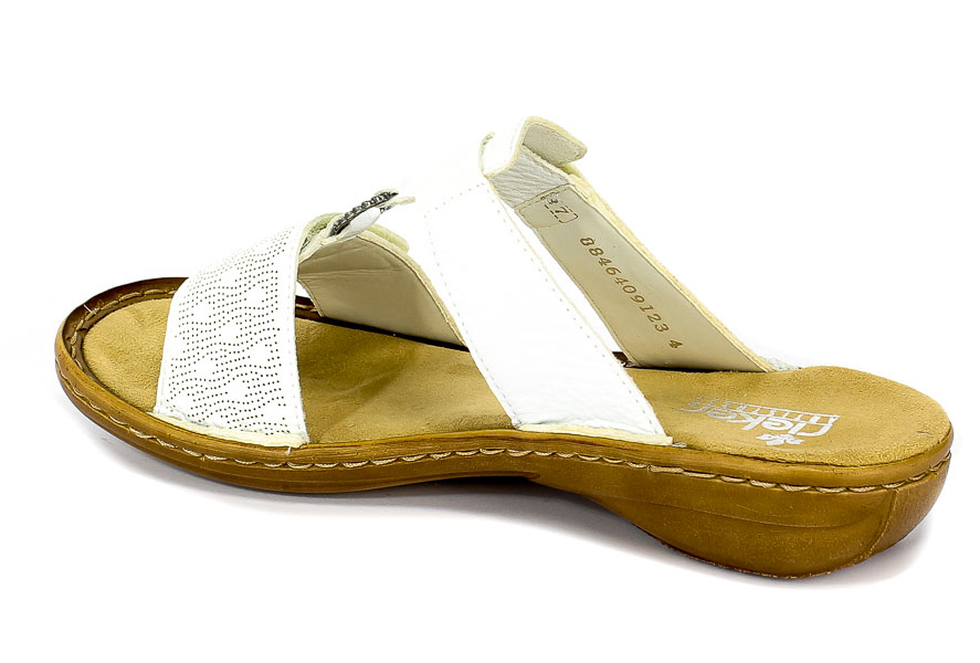 Klapki Rieker 60885-80 Weiss
