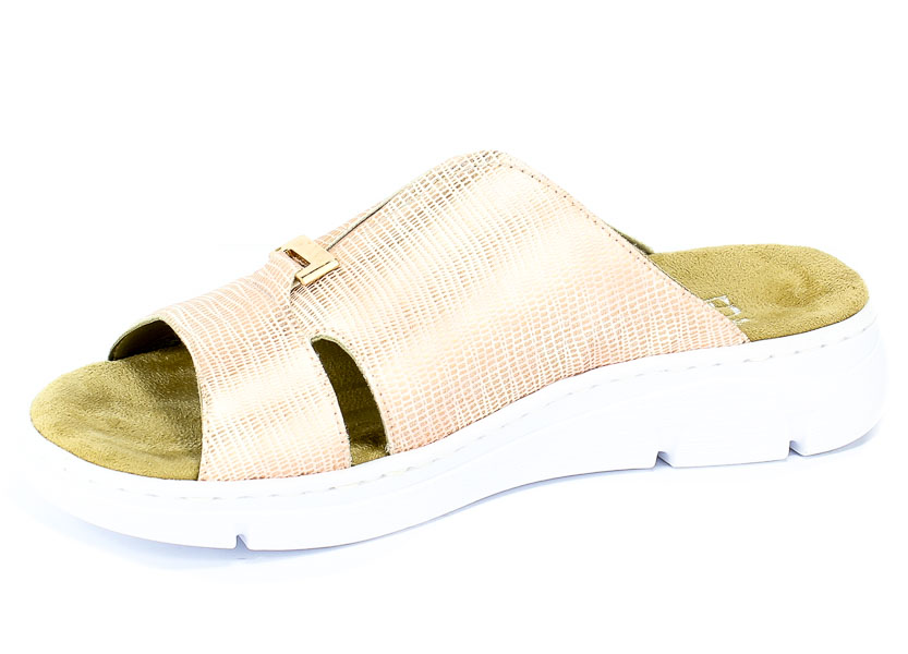 Klapki Rieker 65391-90 Gold
