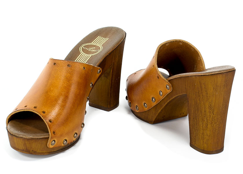 Klapki Lemar 40176 Bf.Brąz