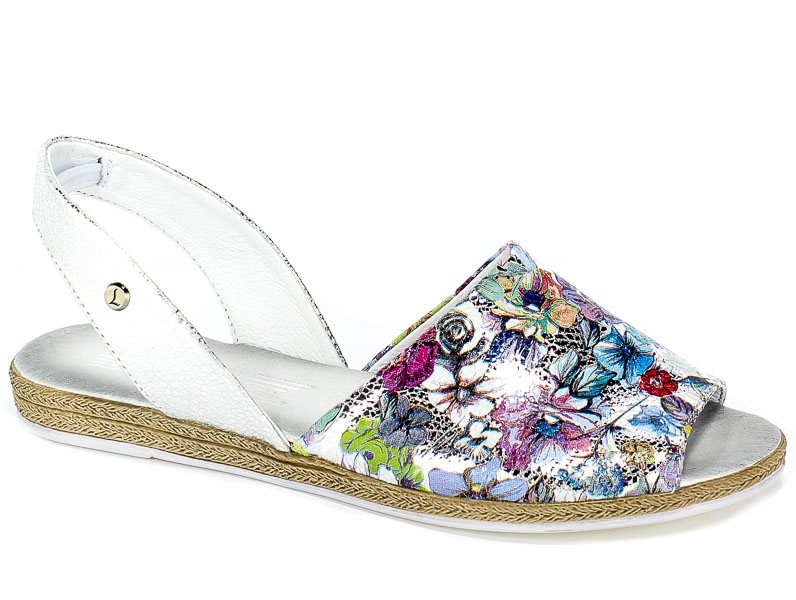 Sandały Lemar 40062 Flowers+N.Kryszt.Sr