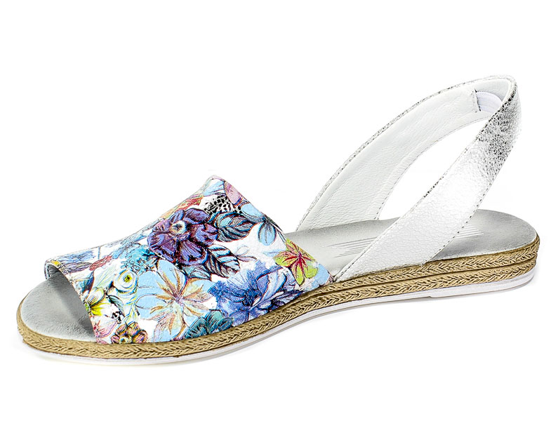 Sandały Lemar 40062 Flowers+N.Kryszt.Sr