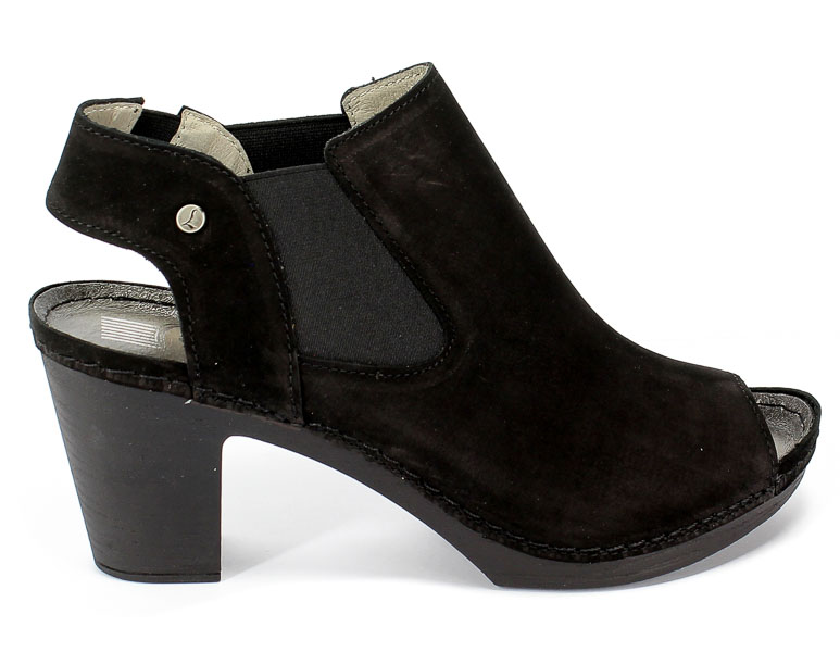 Botki Letnie Lemar 50033 Zamsz.Czarny