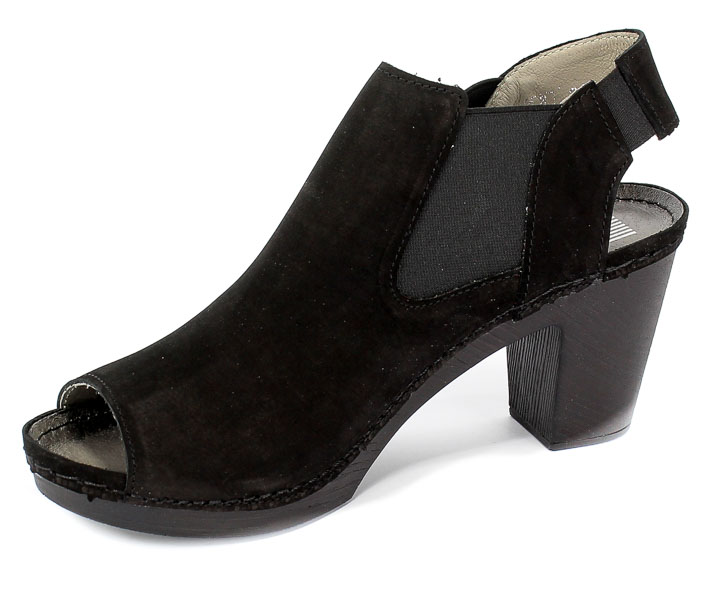 Botki Letnie Lemar 50033 Zamsz.Czarny