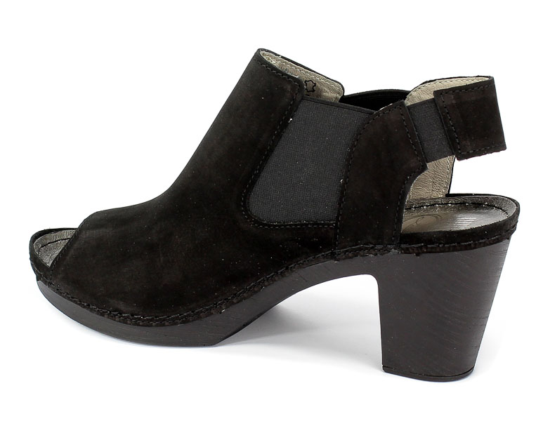Botki Letnie Lemar 50033 Zamsz.Czarny