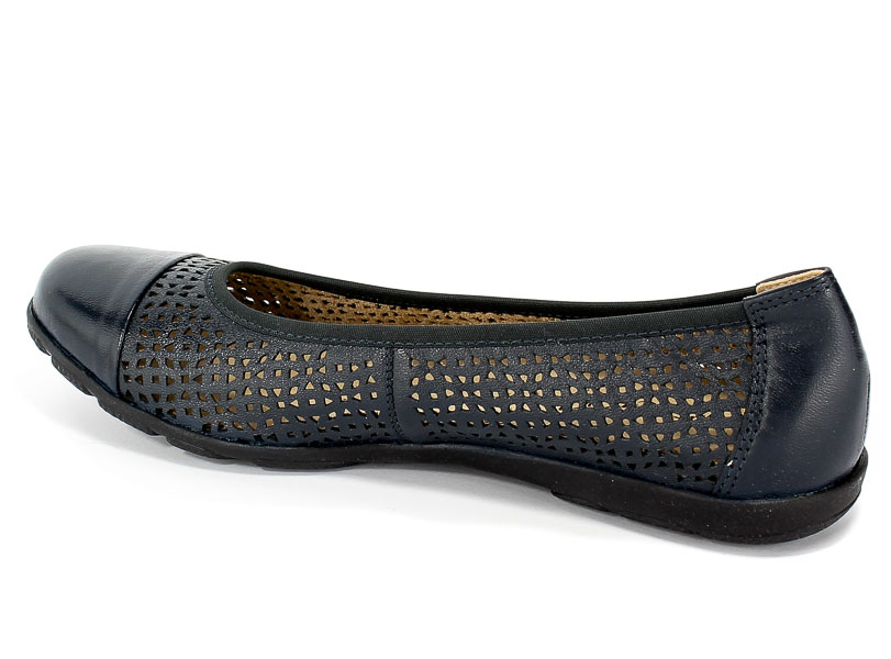 Baleriny Caprice 9-22151-22 876 Navy Nappa