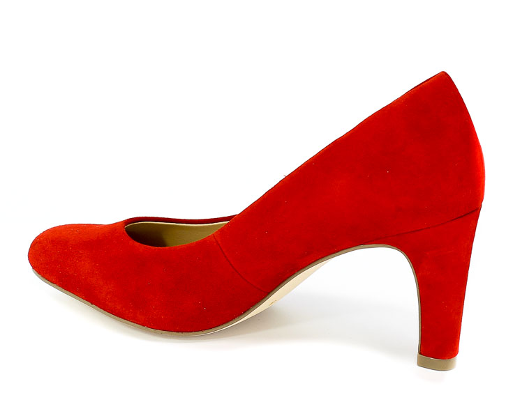 Czółenka Caprice 9-22400-22 524 Red Suede