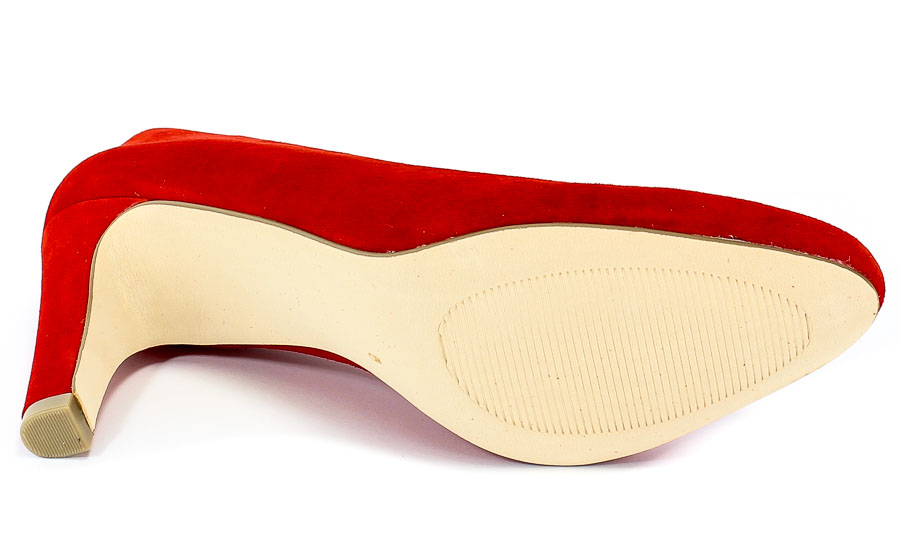 Czółenka Caprice 9-22400-22 524 Red Suede