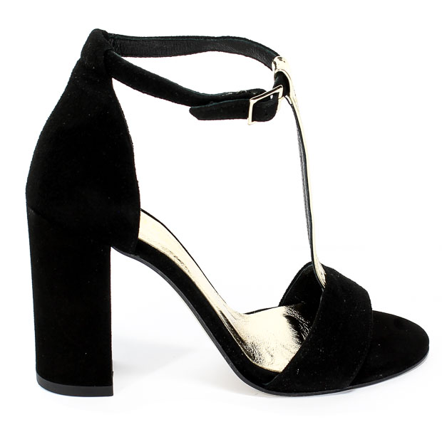 Sandały Euro Moda 19 2799/003-P Czarny