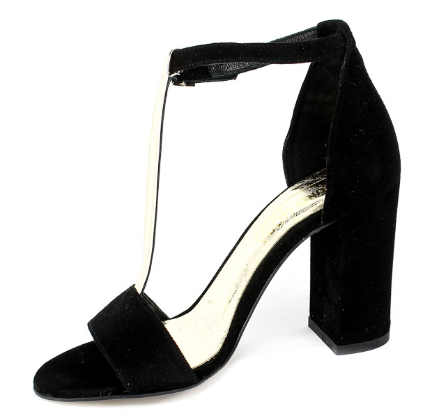 Sandały Euro Moda 19 2799/003-P Czarny