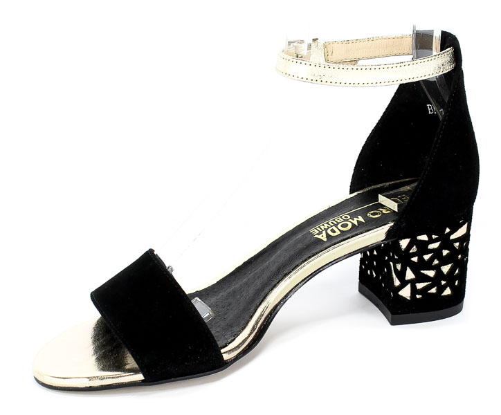 Sandały Euro Moda 19 2803/003-P Czarny