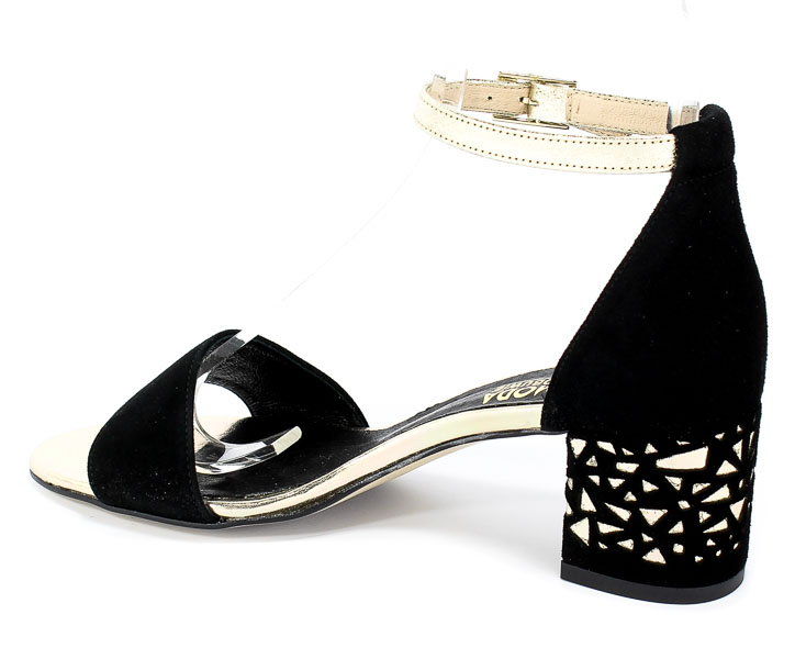 Sandały Euro Moda 19 2803/003-P Czarny