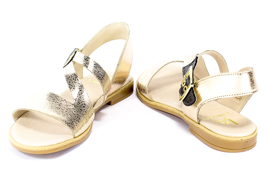 Sandały Lamanti 1-501 Złoto 47