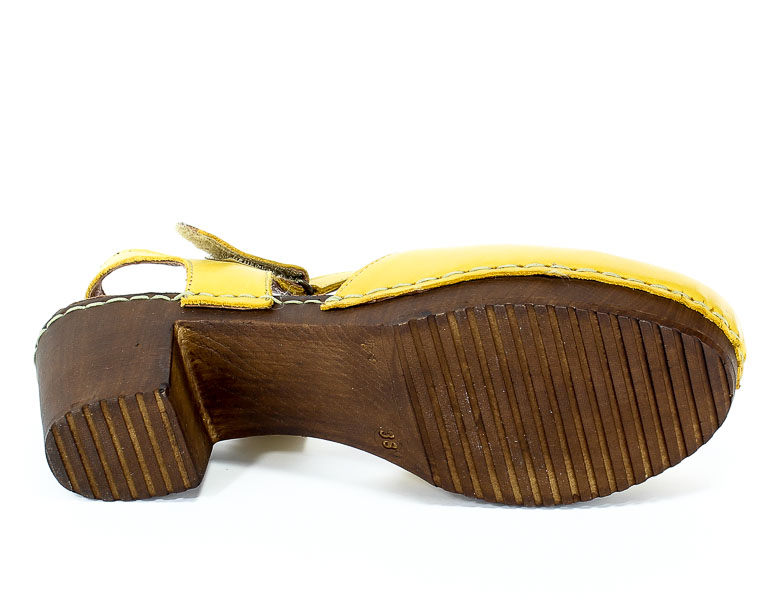 Sandały Manitu 910857 Gelb