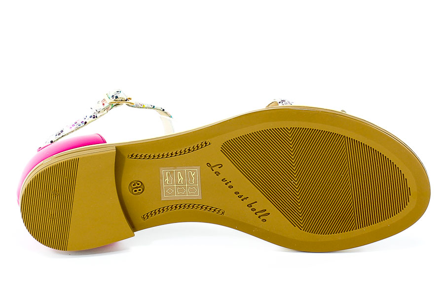 Sandały Uncome 28151 Mix Fuxia