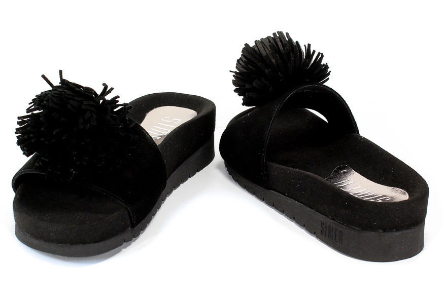 Klapki Simen 1669A K.W.Nero