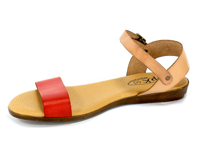 Sandały SPK Shoes 9240 Rojo/Nuez